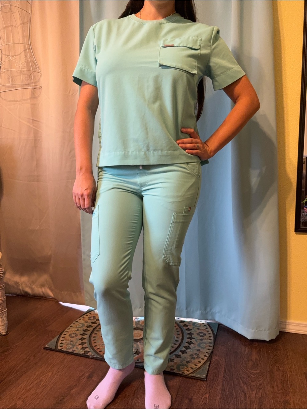 Women’s Figs Technical Collection Fresh Aqua XS